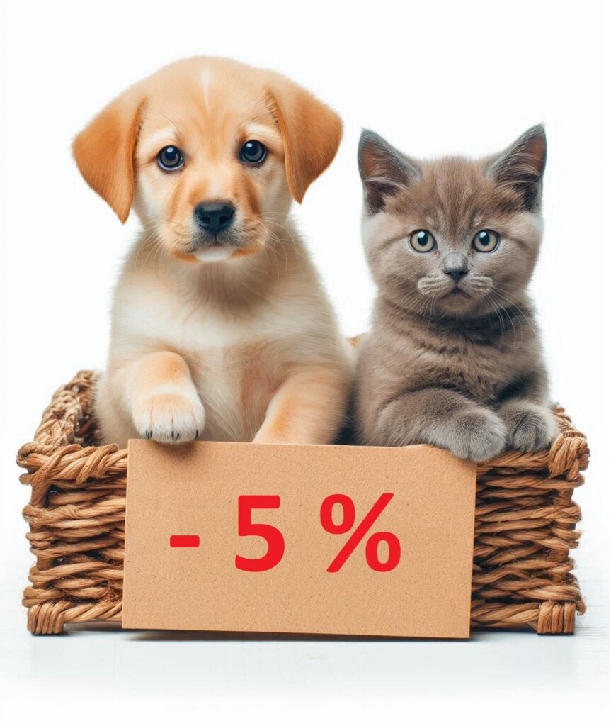 Kutyatáp macskatáp 5 % akció eledelker webáruház