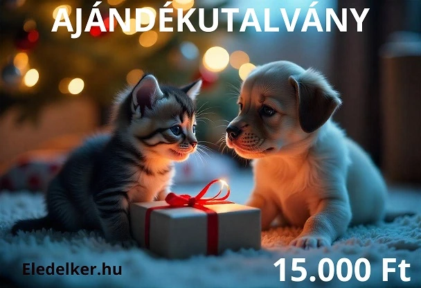 15000 Ft ajándékutalvány kép eledelker.hu